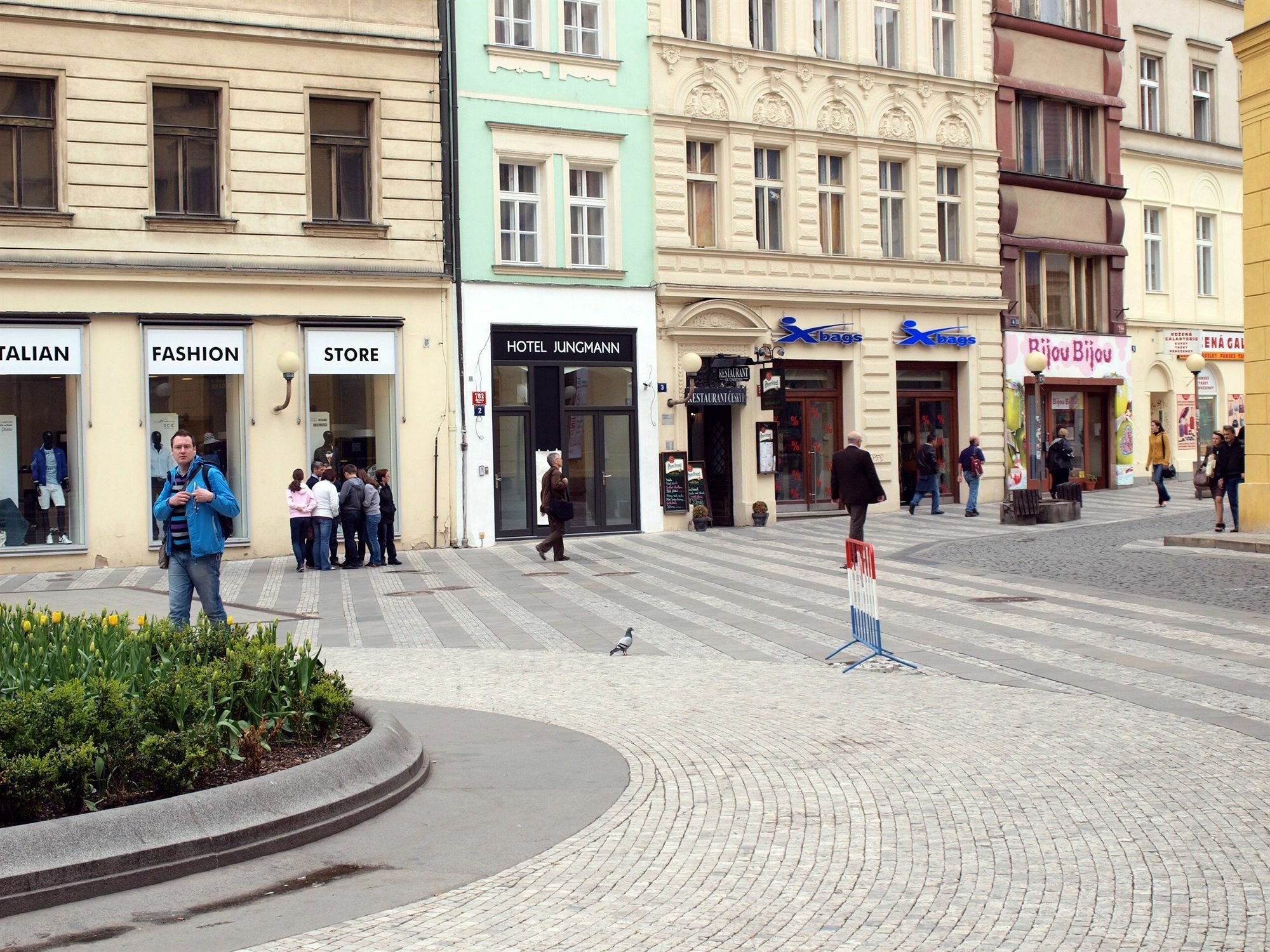 Jungmann Hotel Prag Dış mekan fotoğraf